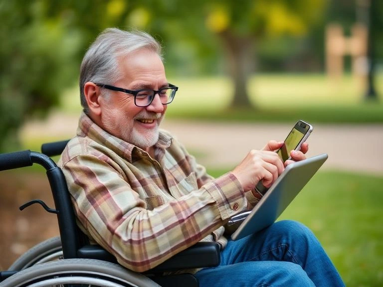 Free tablet for disabled